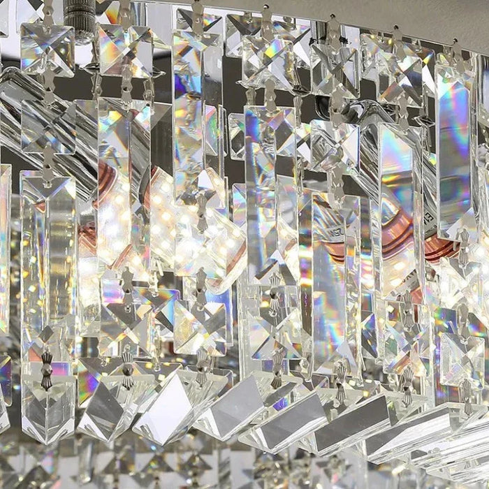 Specchio Crystal Ceiling Light.