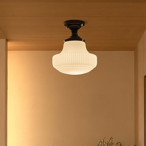 Schoolhouse Ceiling Light.