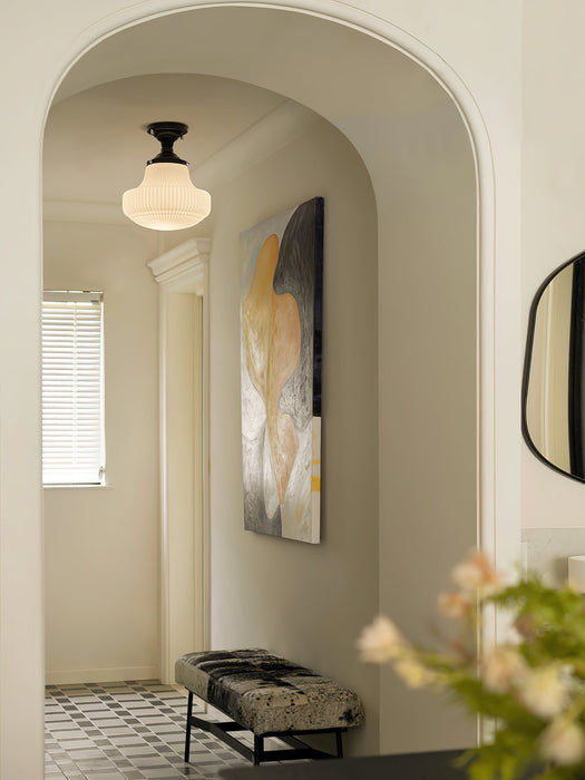 Schoolhouse Ceiling Light.