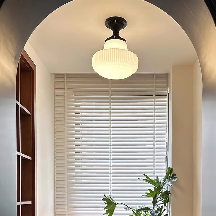 Schoolhouse Ceiling Light.