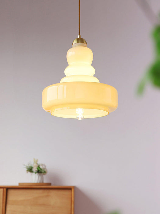 Schoolhouse Glass Pendant Light.