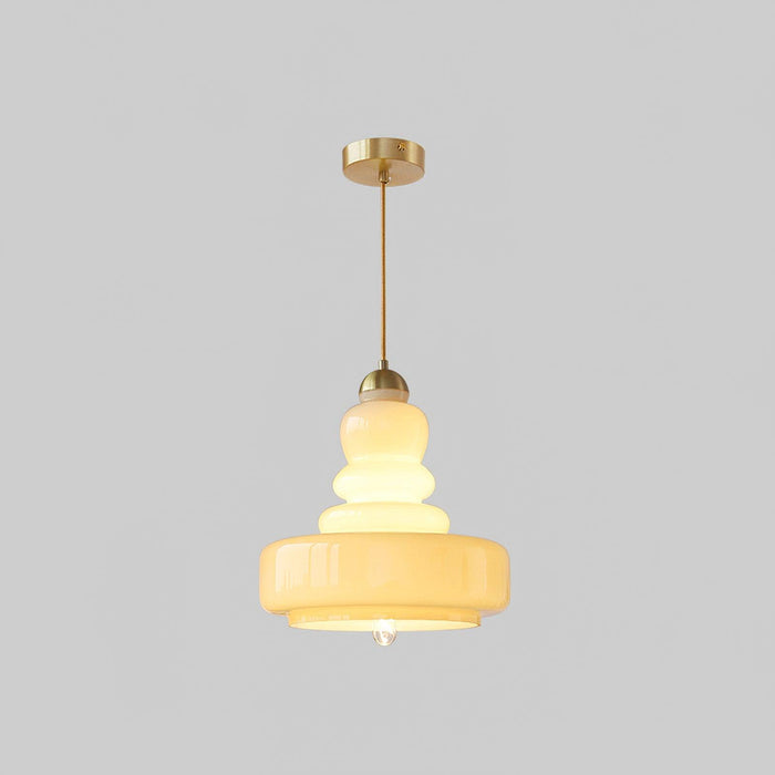 Schoolhouse Glass Pendant Light.