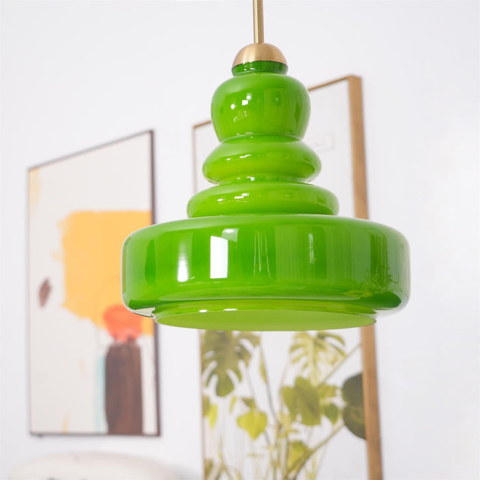 Schoolhouse Glass Pendant Light-DWHOME