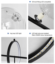Soho modern luxury linear pendant light chandelier-DWHOME