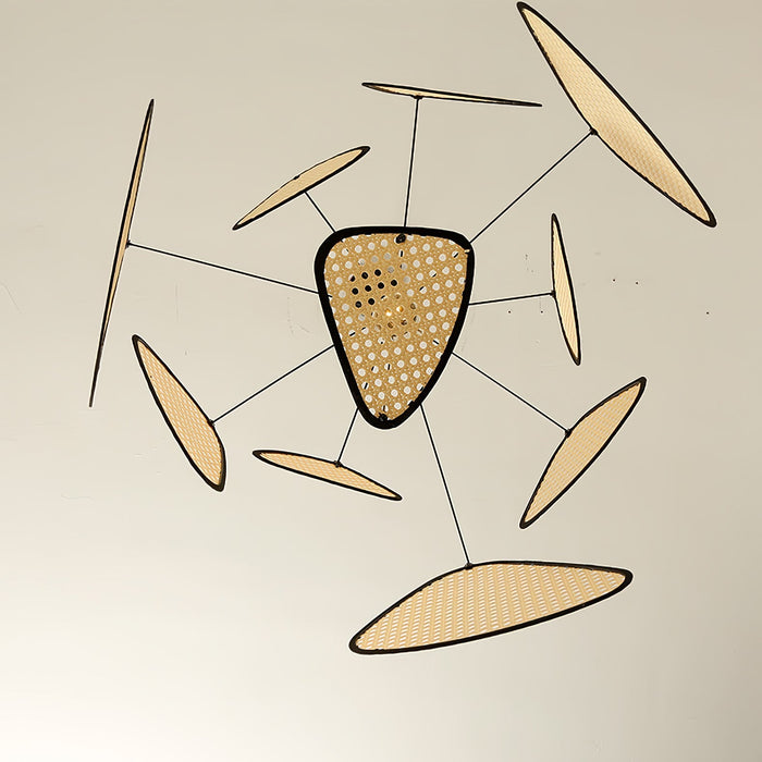 Screen Cannage Pendant Swag Light-DWHOME