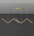 Zig Zag Chandelier.