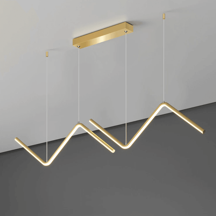 Zig Zag Chandelier.