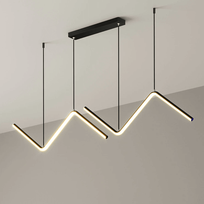 Zig Zag Chandelier.