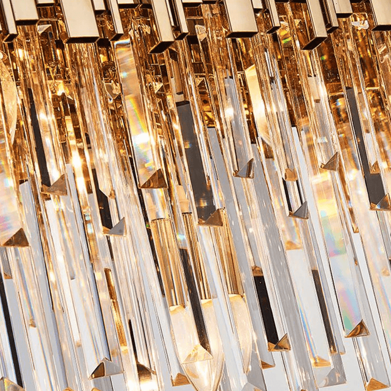 Oval Crystal Chandelier-DWHOME