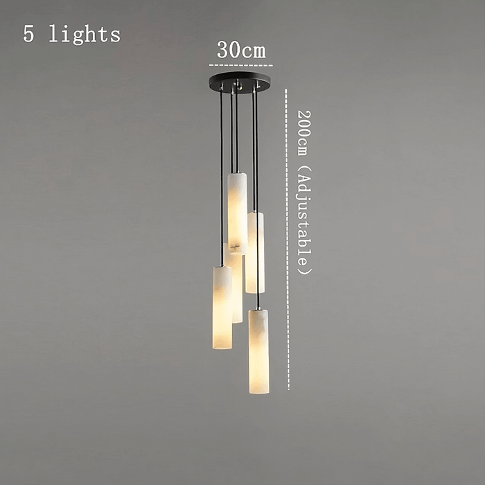 Natural Marble Pendant Modern Chandelier-DWHOME
