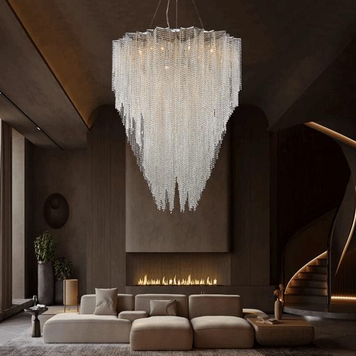 Alleri Collection Crystal Chandelier.