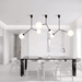 Yuli Minimalist Line Kitchen Island Pendant Light.