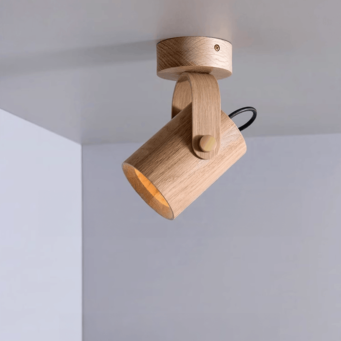 Umea Wooden Spotlight Wall Light / Ceiling Light - DWHOME