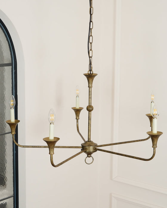 Elara Candle Chandelier-DWHOME
