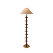 Sculpted Rhythm Wood Floor Lamp-DWHOME