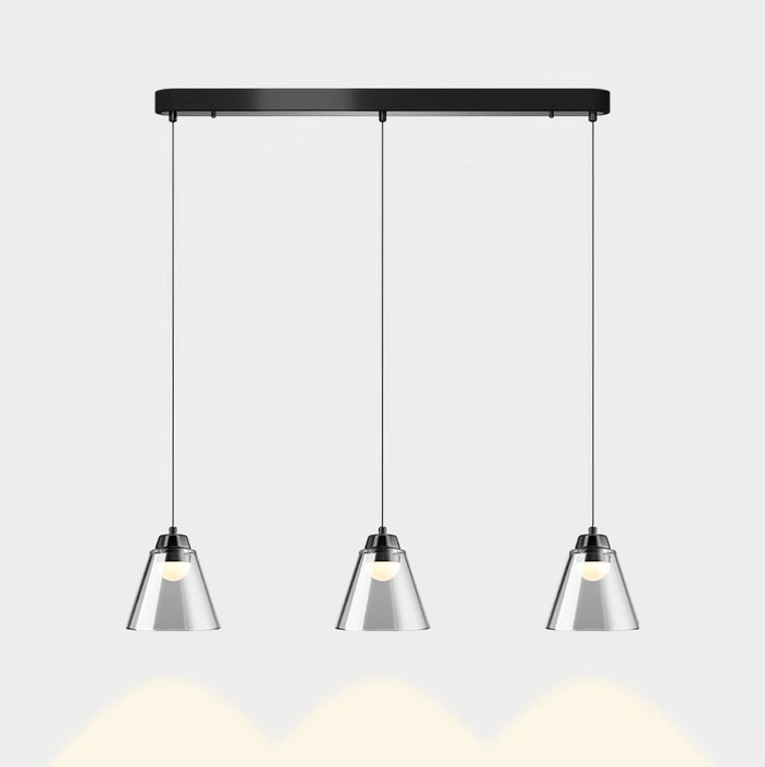 Sculptural Glass Pendant Lamp-DWHOME