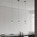 Sculptural Glass Pendant Lamp.