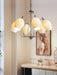 Ceramic Ribbed Chandelier - DWHOME