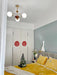Sculptural Glass Ribbed Chandelier-DWHOME
