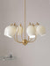 Ceramic Ribbed Chandelier - Vakkerlight