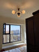 Sculptural Glass Ribbed Chandelier-DWHOME