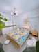 Sculptural Glass Ribbed Chandelier-DWHOME