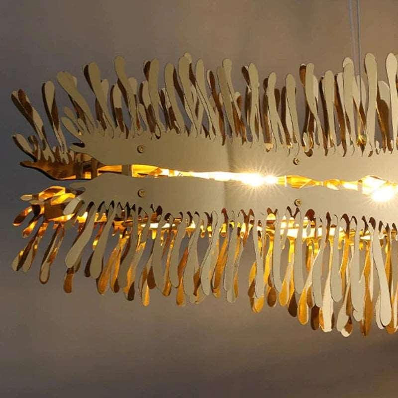 Aresso Stainless Steel Dining Room Chandelier-DWHOME