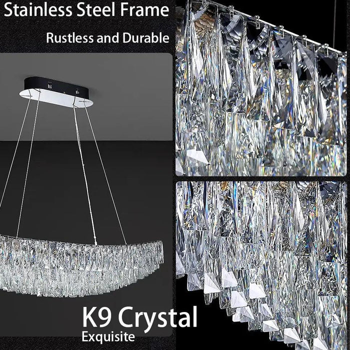 Gio Crystal Dining Room Light Fixture - DWHOME