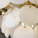 Moonshade Marble Dining Room Chandelier.