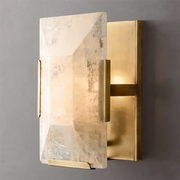 Villano Calcite Crystal Wall Sconce-DWHOME