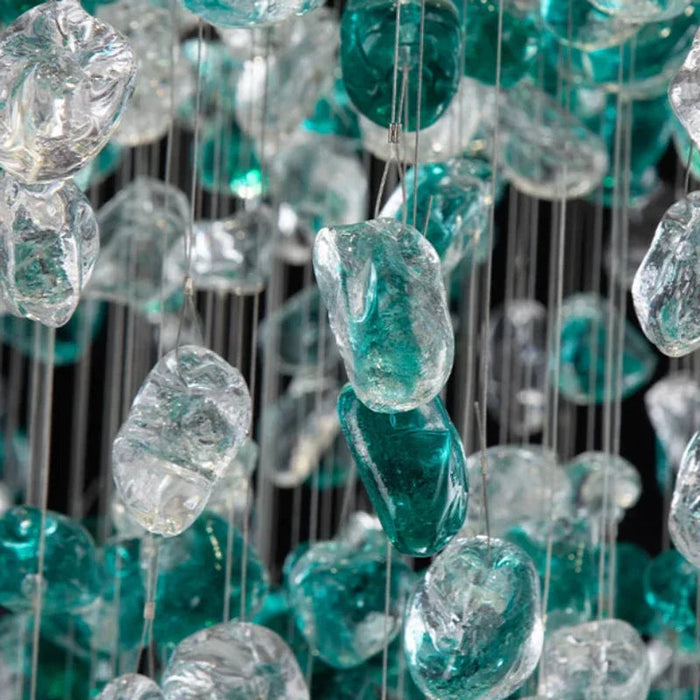 Crystal Pendant Foyer Chandelier-DWHOME