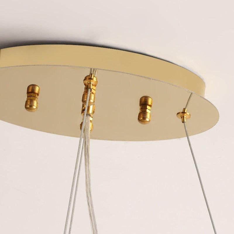 "Albero Collection Crystal Ceiling Light Fixture-DWHOME"