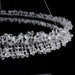 Capri 2-Tier Crystal Ring Chandelier.