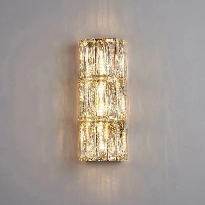 Bacci Crystal Wall Lights.