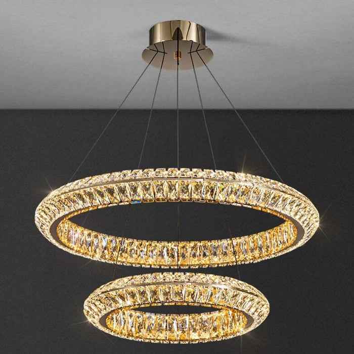 Bacci Crystal Ceiling Light.