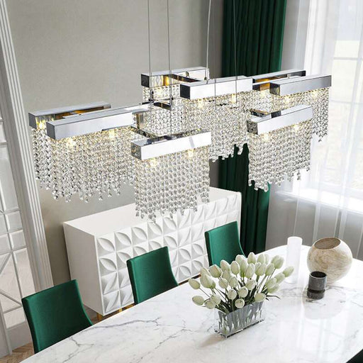 Alleri Crystal Dining Room Chandelier.