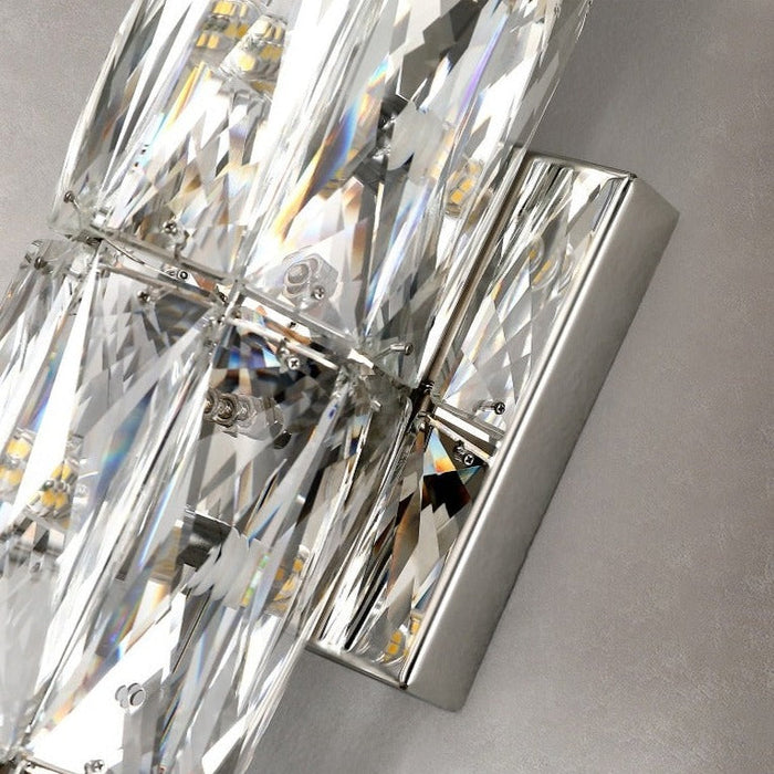 Bacci Indoor Crystal Wall Sconce.