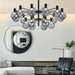 Selva Black Chandelier - DWHOME