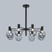 Selva Black Chandelier.