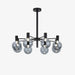 Selva Black Chandelier.