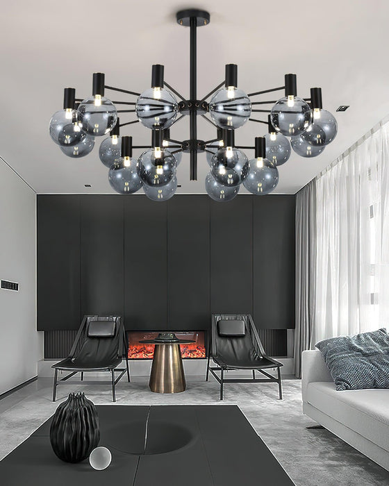 Selva Black Chandelier - DWHOME