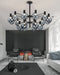 Selva Black Chandelier.