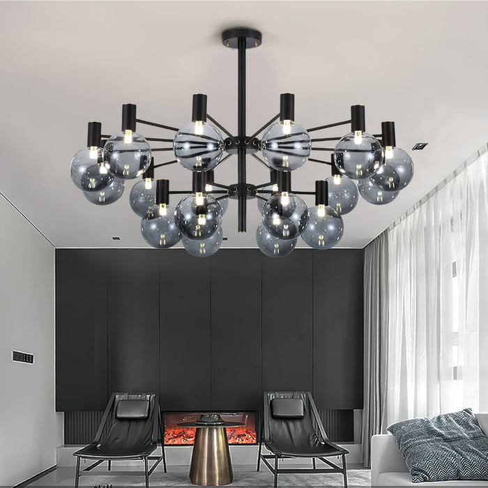 Selva Black Chandelier.