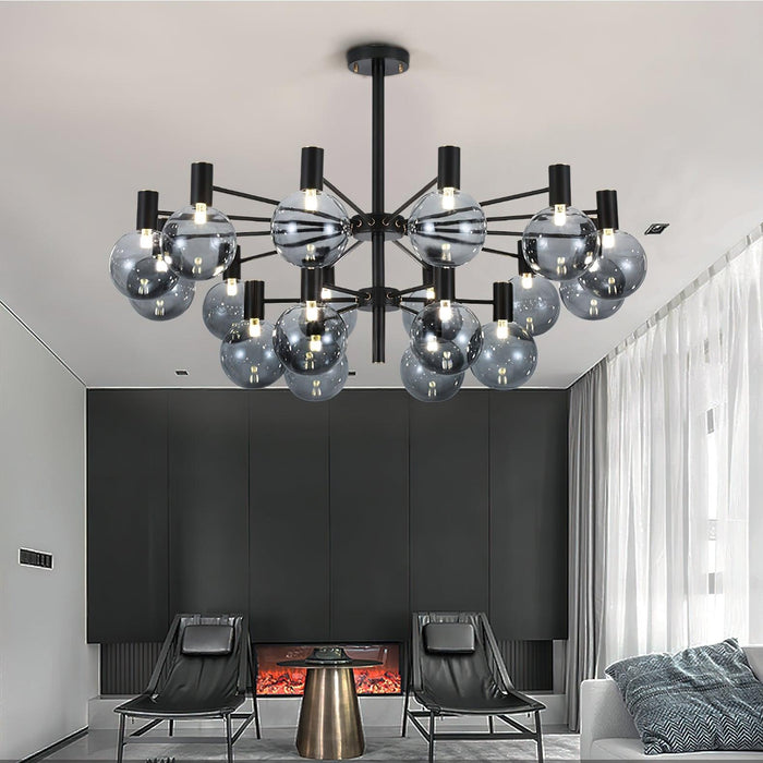 Selva Black Chandelier - DWHOME