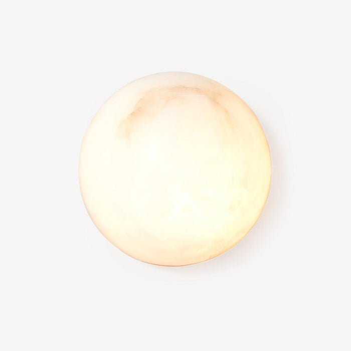 Semicircular Alabaster Wall Lamp - DWHOME