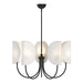 Leaf Brass Chandelier-DWHOME