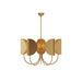 Leaf Brass Chandelier-DWHOME