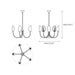 Leaf Brass Chandelier-DWHOME