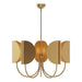 Leaf Brass Chandelier-DWHOME