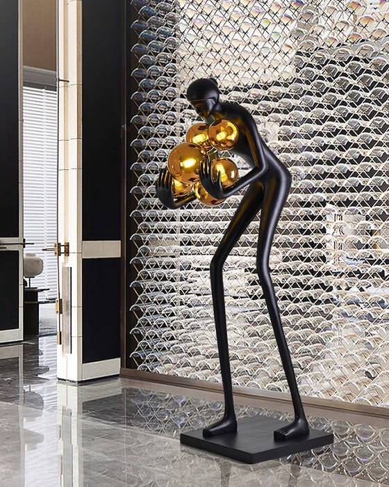 Sentinel Sculpture Floor Lamp.